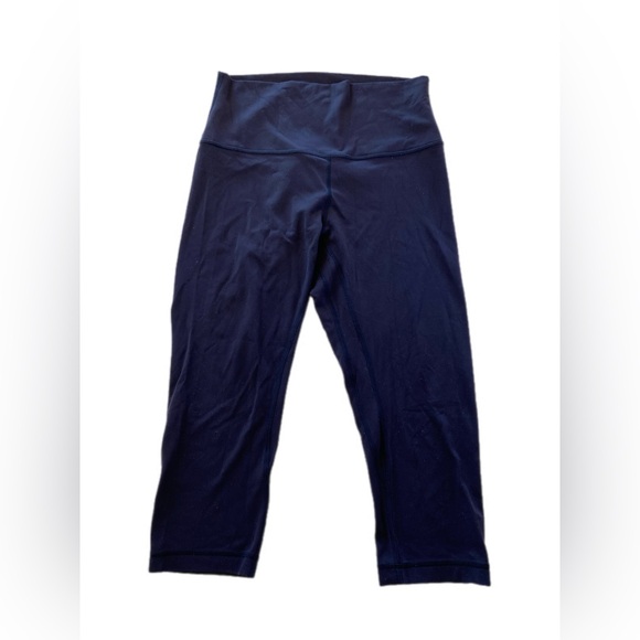 lululemon athletica Pants - Lululemon Align Crop 19” Deep Indigo size 8